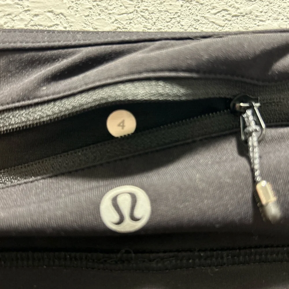 lululemon athletica Black capris sz:4